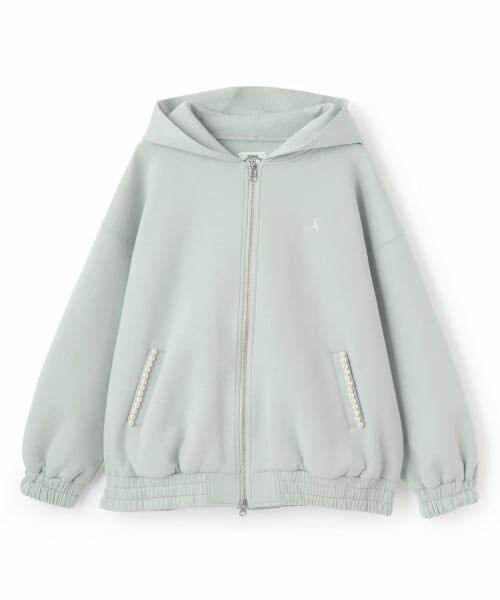 pom ponette junior / ポンポネット ジュニア パーカー | 裏起毛ダンボールジップパーカ | 詳細10