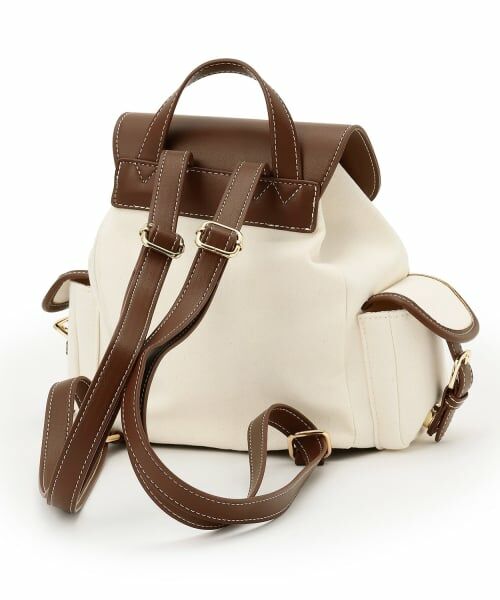 pom ponette junior / ポンポネット ジュニア リュック・バックパック | キャンバス・合皮ミニリュック | 詳細1