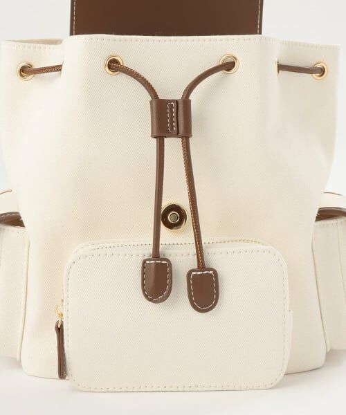 pom ponette junior / ポンポネット ジュニア リュック・バックパック | キャンバス・合皮ミニリュック | 詳細4
