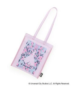 pom ponette junior / ポンポネット ジュニア トートバッグ | 【WICKED】刺しゅうメッシュトートバッグ