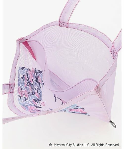 pom ponette junior / ポンポネット ジュニア トートバッグ | 【WICKED】刺しゅうメッシュトートバッグ | 詳細4