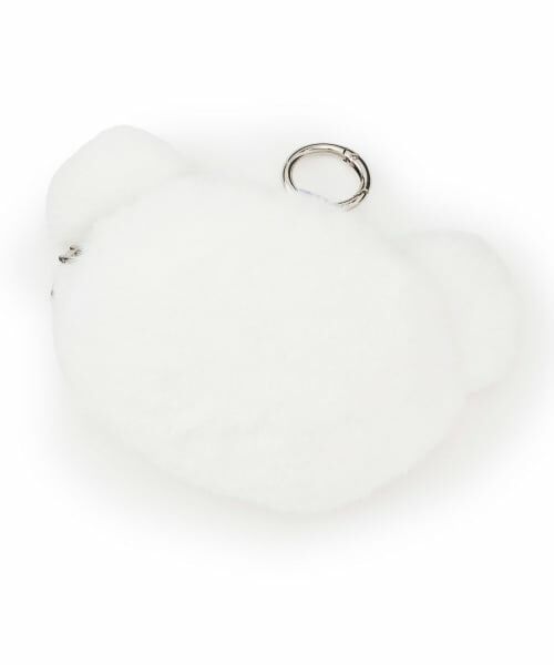 pom ponette junior / ポンポネット ジュニア ポーチ | ホワイトナカムラくん ふわきらポーチ | 詳細1