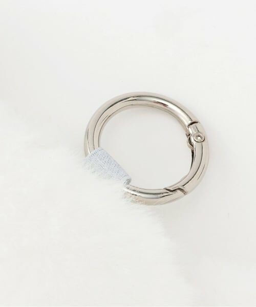 pom ponette junior / ポンポネット ジュニア ポーチ | ホワイトナカムラくん ふわきらポーチ | 詳細3