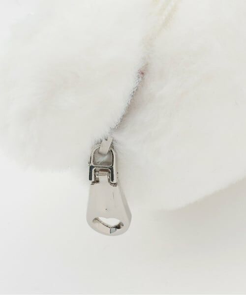 pom ponette junior / ポンポネット ジュニア ポーチ | ホワイトナカムラくん ふわきらポーチ | 詳細4