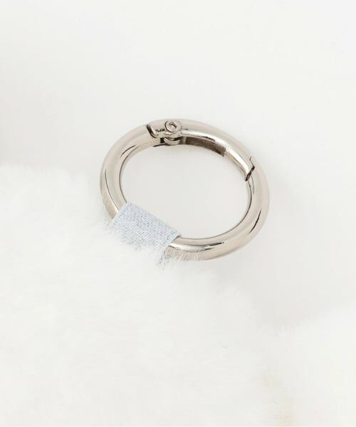 pom ponette junior / ポンポネット ジュニア ポーチ | ホワイトミントくん ふわきらポーチ | 詳細3