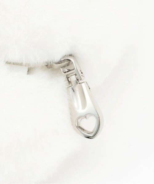 pom ponette junior / ポンポネット ジュニア ポーチ | ホワイトミントくん ふわきらポーチ | 詳細4