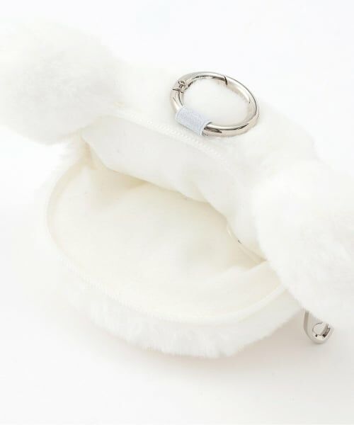 pom ponette junior / ポンポネット ジュニア ポーチ | ホワイトミントくん ふわきらポーチ | 詳細5