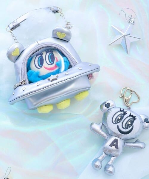 pom ponette junior / ポンポネット ジュニア ポーチ | ナカムラくんの宇宙船ポーチ | 詳細12