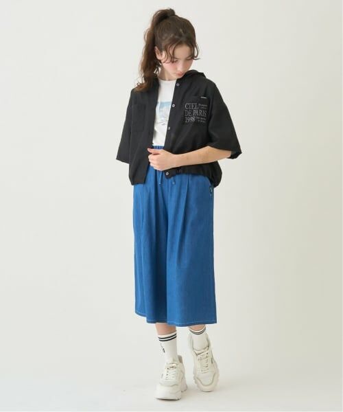 pom ponette junior / ポンポネット ジュニア その他パンツ | イージーガウチョパンツ | 詳細11