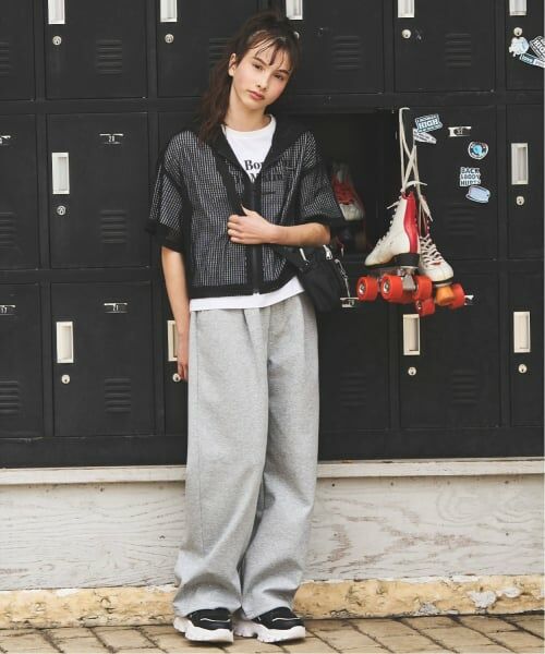 pom ponette junior / ポンポネット ジュニア その他パンツ | ダンボールスウェットパンツ | 詳細14