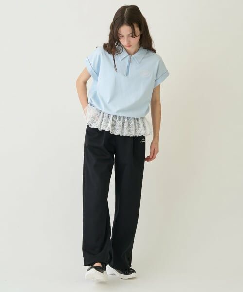 pom ponette junior / ポンポネット ジュニア Tシャツ | ハーフジップレーストップス | 詳細11