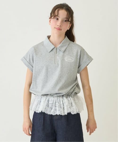 pom ponette junior / ポンポネット ジュニア Tシャツ | ハーフジップレーストップス | 詳細15