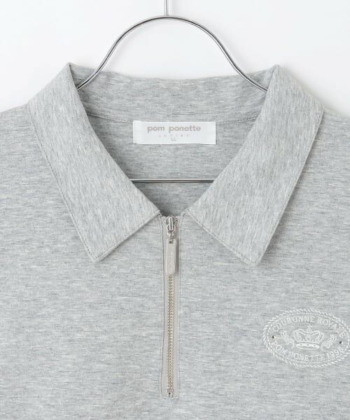 pom ponette junior / ポンポネット ジュニア Tシャツ | ハーフジップレーストップス | 詳細2