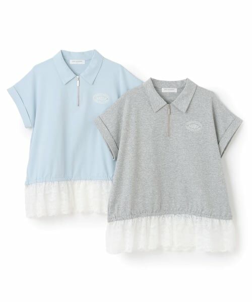 pom ponette junior / ポンポネット ジュニア Tシャツ | ハーフジップレーストップス | 詳細8