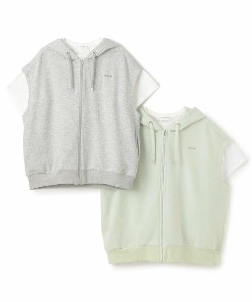 pom ponette junior / ポンポネット ジュニア パーカー | 【130cmあり】ノースリーブパーカ＆Tシャツセット | 詳細13