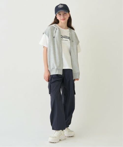 pom ponette junior / ポンポネット ジュニア パーカー | 【130cmあり】ノースリーブパーカ＆Tシャツセット | 詳細16