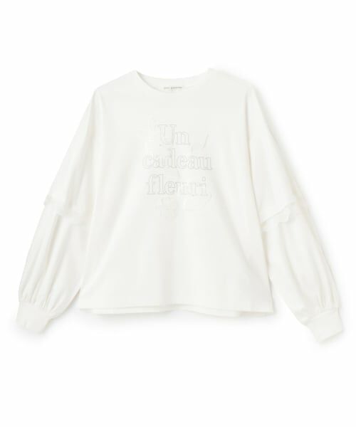 pom ponette junior / ポンポネット ジュニア Tシャツ | 【130cmあり】袖取り外しロゴTシャツ | 詳細10