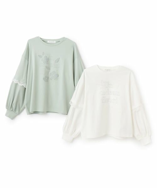 pom ponette junior / ポンポネット ジュニア Tシャツ | 【130cmあり】袖取り外しロゴTシャツ | 詳細8