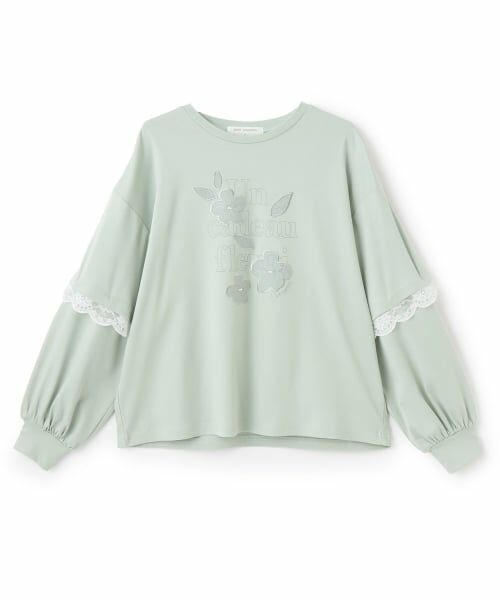 pom ponette junior / ポンポネット ジュニア Tシャツ | 【130cmあり】袖取り外しロゴTシャツ | 詳細9