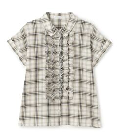 pom ponette junior / ポンポネット ジュニア シャツ・ブラウス | ラッフルブラウス