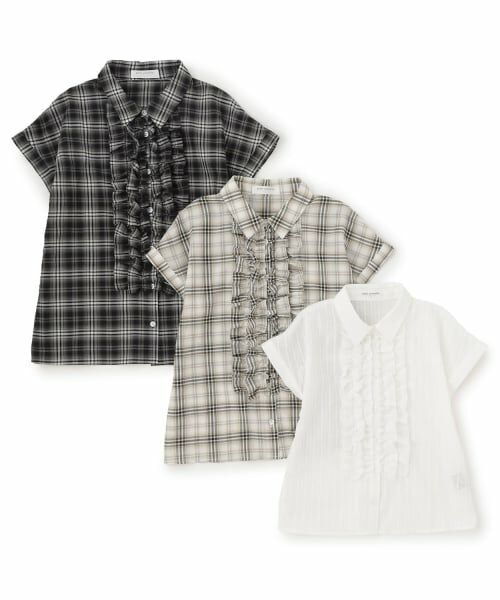 pom ponette junior / ポンポネット ジュニア シャツ・ブラウス | ラッフルブラウス | 詳細7