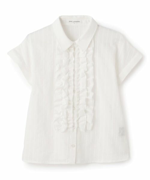 pom ponette junior / ポンポネット ジュニア シャツ・ブラウス | ラッフルブラウス | 詳細8