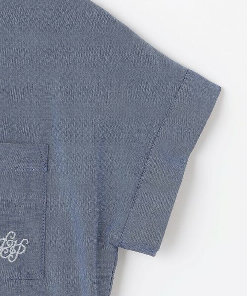 pom ponette junior / ポンポネット ジュニア ミニ丈・ひざ丈ワンピース | 【130cmあり】サイドリボンシャツワンピース | 詳細4