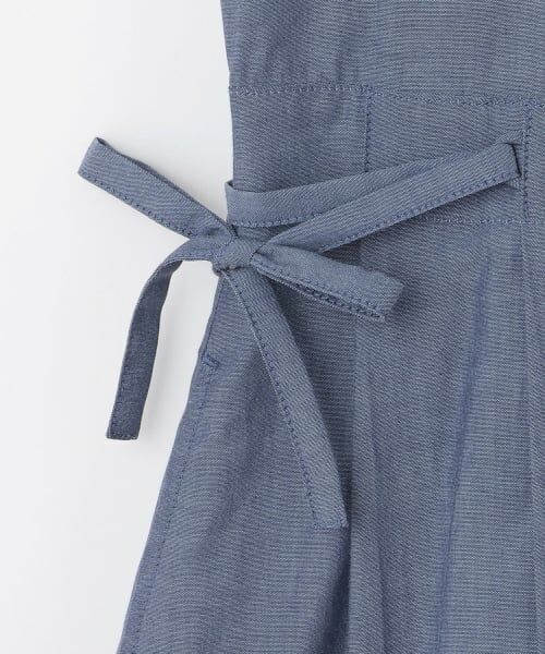 pom ponette junior / ポンポネット ジュニア ミニ丈・ひざ丈ワンピース | 【130cmあり】サイドリボンシャツワンピース | 詳細5