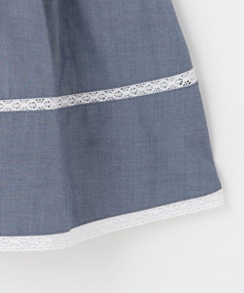 pom ponette junior / ポンポネット ジュニア ミニ丈・ひざ丈ワンピース | 【130cmあり】サイドリボンシャツワンピース | 詳細6