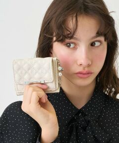 pom ponette junior / ポンポネット ジュニア 財布・コインケース・マネークリップ | キルトデザインミニウォレット