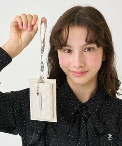 pom ponette junior / ポンポネット ジュニア カードケース・名刺入れ・定期入れ | キルトデザインマルチパスケース