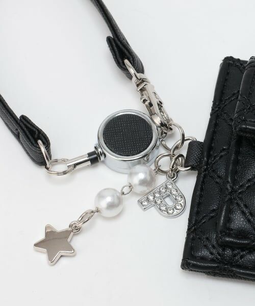 pom ponette junior / ポンポネット ジュニア カードケース・名刺入れ・定期入れ | キルトデザインマルチパスケース | 詳細3