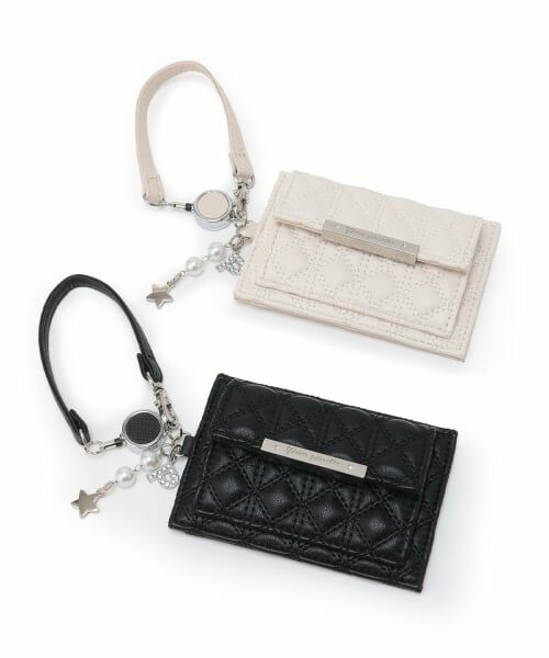 pom ponette junior / ポンポネット ジュニア カードケース・名刺入れ・定期入れ | キルトデザインマルチパスケース | 詳細7