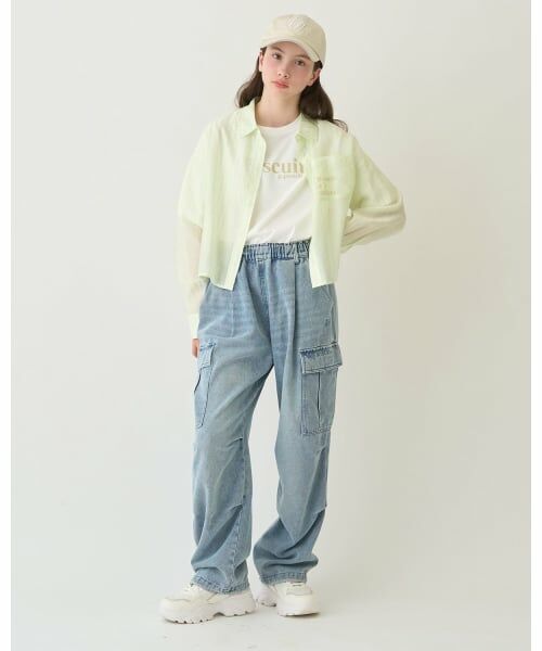 pom ponette junior / ポンポネット ジュニア キャップ | 【UV・接触冷感】3D刺しゅうパールキャップ | 詳細15