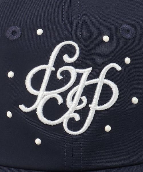 pom ponette junior / ポンポネット ジュニア キャップ | 【UV・接触冷感】3D刺しゅうパールキャップ | 詳細2