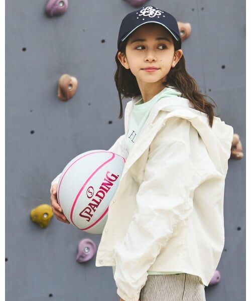 pom ponette junior / ポンポネット ジュニア キャップ | 【UV・接触冷感】3D刺しゅうパールキャップ | 詳細20