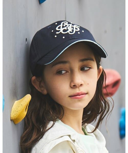 pom ponette junior / ポンポネット ジュニア キャップ | 【UV・接触冷感】3D刺しゅうパールキャップ | 詳細21