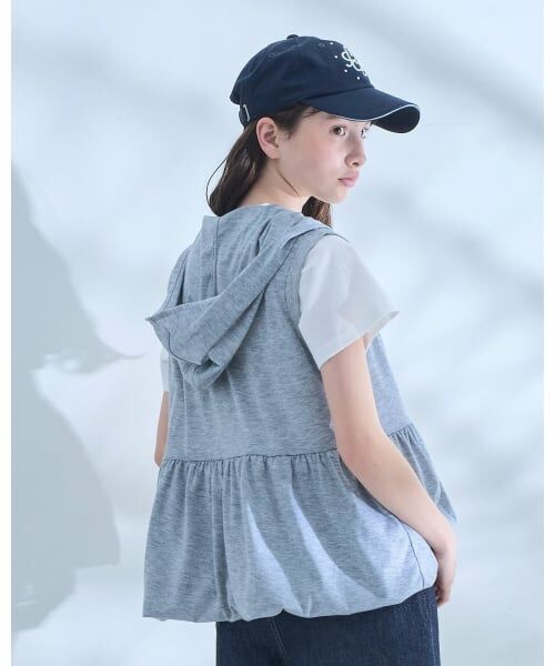 pom ponette junior / ポンポネット ジュニア キャップ | 【UV・接触冷感】3D刺しゅうパールキャップ | 詳細22