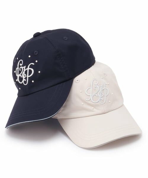 pom ponette junior / ポンポネット ジュニア キャップ | 【UV・接触冷感】3D刺しゅうパールキャップ | 詳細6