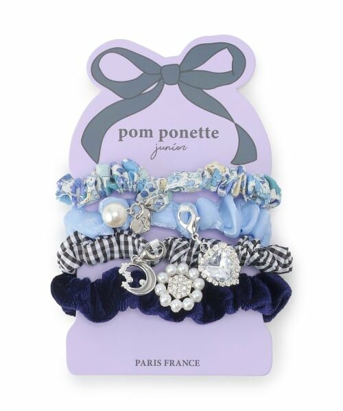 pom ponette junior / ポンポネット ジュニア ヘアゴム・シュシュ | 7DAYSヘアアレンジシュシュセット | 詳細6