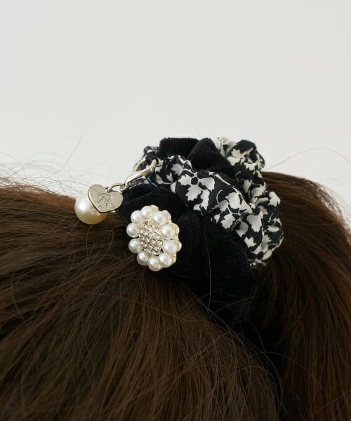 pom ponette junior / ポンポネット ジュニア ヘアゴム・シュシュ | 7DAYSヘアアレンジシュシュセット（黒）