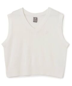 pom ponette junior / ポンポネット ジュニア カーディガン・ボレロ | 【接触冷感・抗菌防臭】Vネックニットベスト