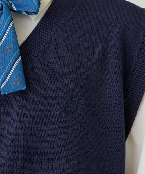 pom ponette junior / ポンポネット ジュニア カーディガン・ボレロ | 【接触冷感・抗菌防臭】Vネックニットベスト | 詳細14