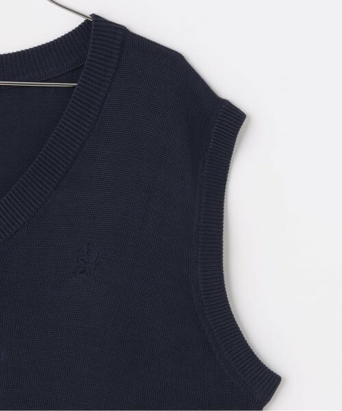 pom ponette junior / ポンポネット ジュニア ニット・セーター | 【接触冷感・抗菌防臭】Vネックニットベスト | 詳細4