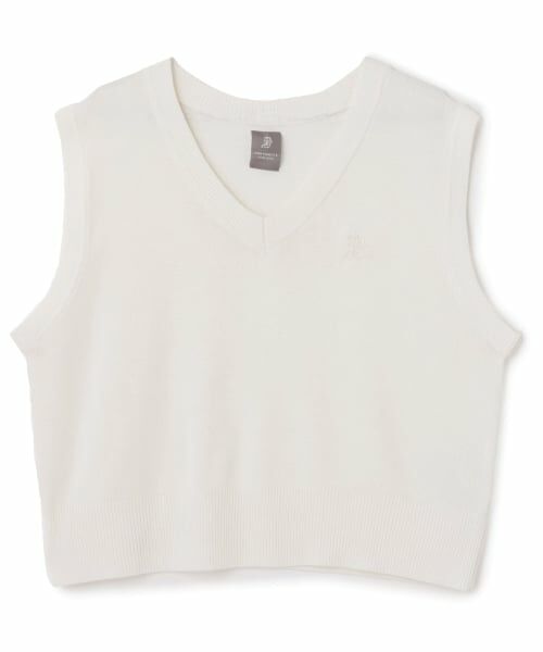 pom ponette junior / ポンポネット ジュニア カーディガン・ボレロ | 【接触冷感・抗菌防臭】Vネックニットベスト | 詳細9