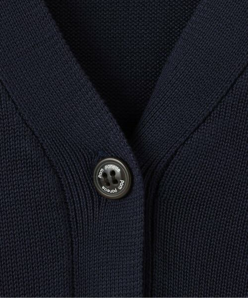 pom ponette junior / ポンポネット ジュニア カーディガン・ボレロ | 【接触冷感・抗菌防臭】Vネックカーディガン | 詳細3