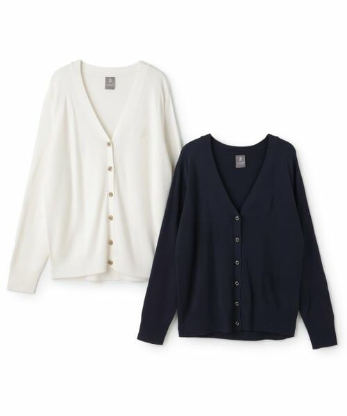 pom ponette junior / ポンポネット ジュニア カーディガン・ボレロ | 【接触冷感・抗菌防臭】Vネックカーディガン | 詳細7