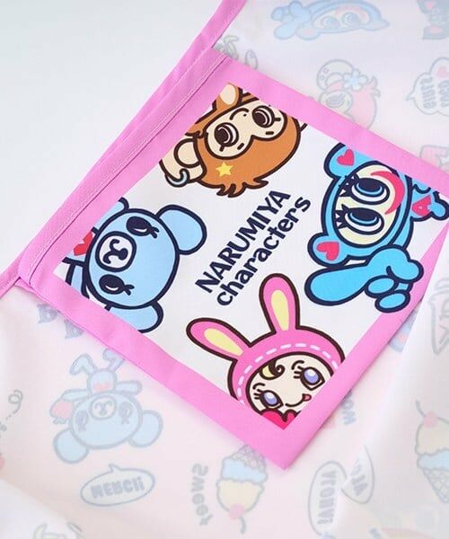 pom ponette junior / ポンポネット ジュニア トートバッグ | ナルミヤキャラクターズ エコバッグ【ベリエちゃん】【ナカムラくん】【ミントくん】【ルッキー】 | 詳細4