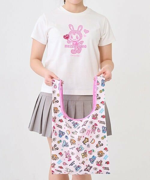 pom ponette junior / ポンポネット ジュニア トートバッグ | ナルミヤキャラクターズ エコバッグ【ベリエちゃん】【ナカムラくん】【ミントくん】【ルッキー】 | 詳細5