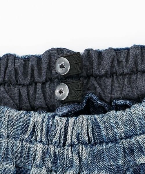 pom ponette junior / ポンポネット ジュニア ショート・ハーフ・半端丈パンツ | カットソーデニムマーメイドキュロットパンツ | 詳細3